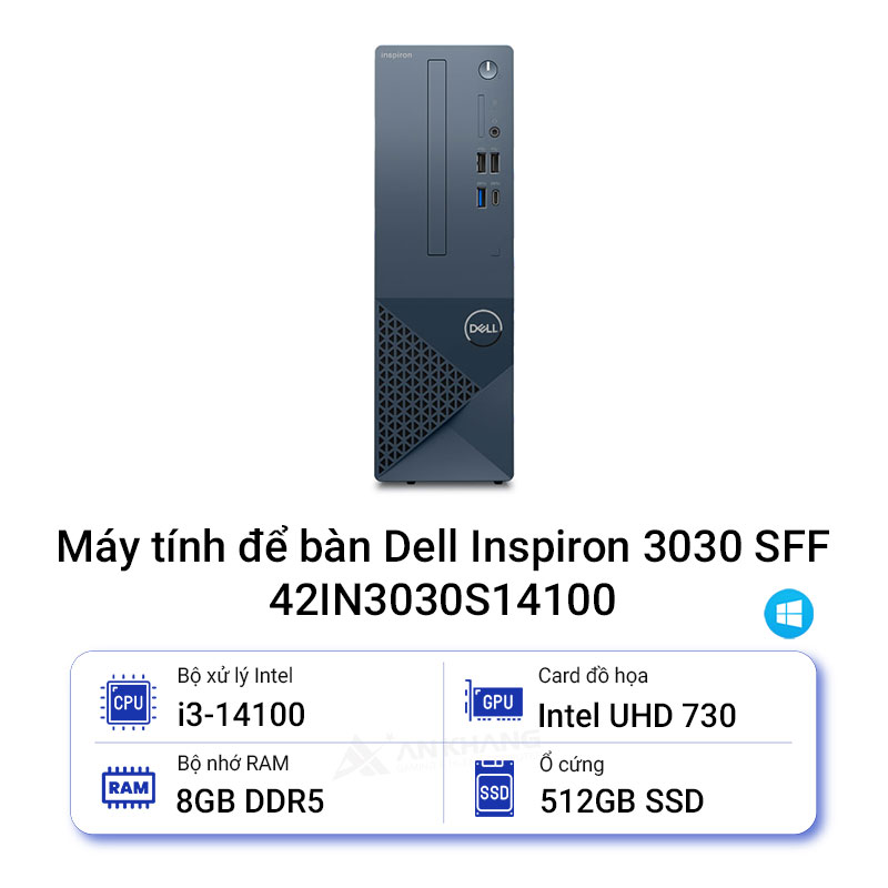 Máy tính để bàn Dell Inspiron 3030 SFF 42IN3030S14100