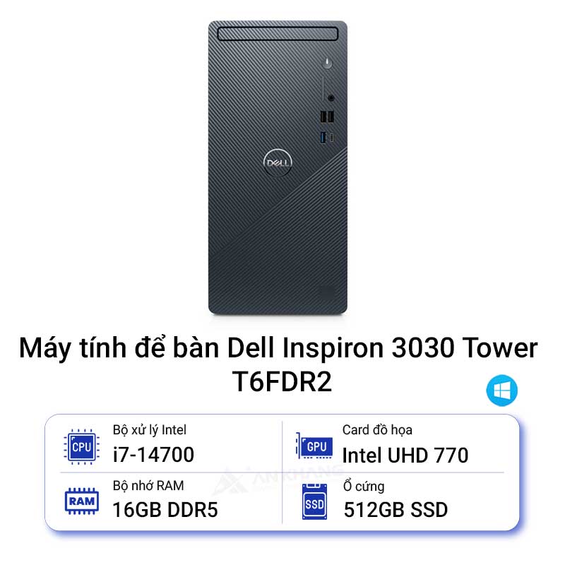 Máy tính để bàn Dell Inspiron 3030 Tower T6FDR2