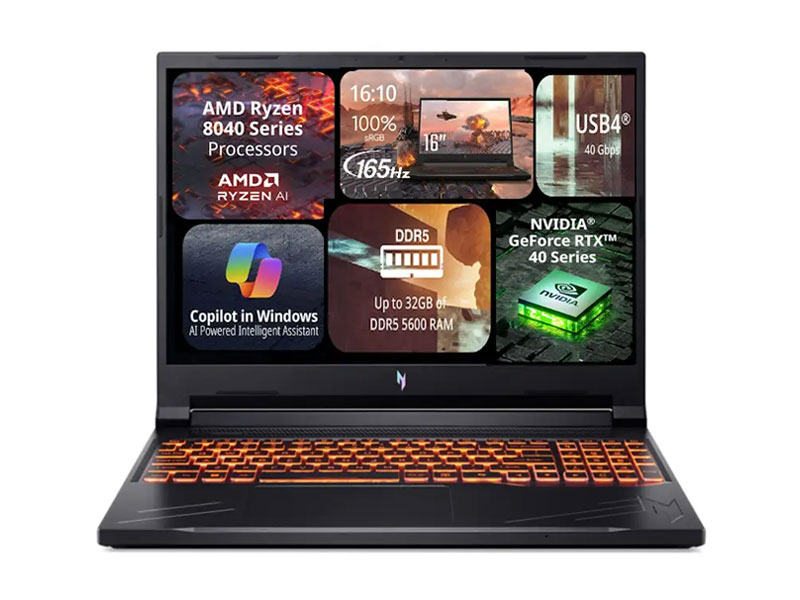 Laptop Gaming Acer Nitro V ANV16-41-R7EN NH.QP2SV.004