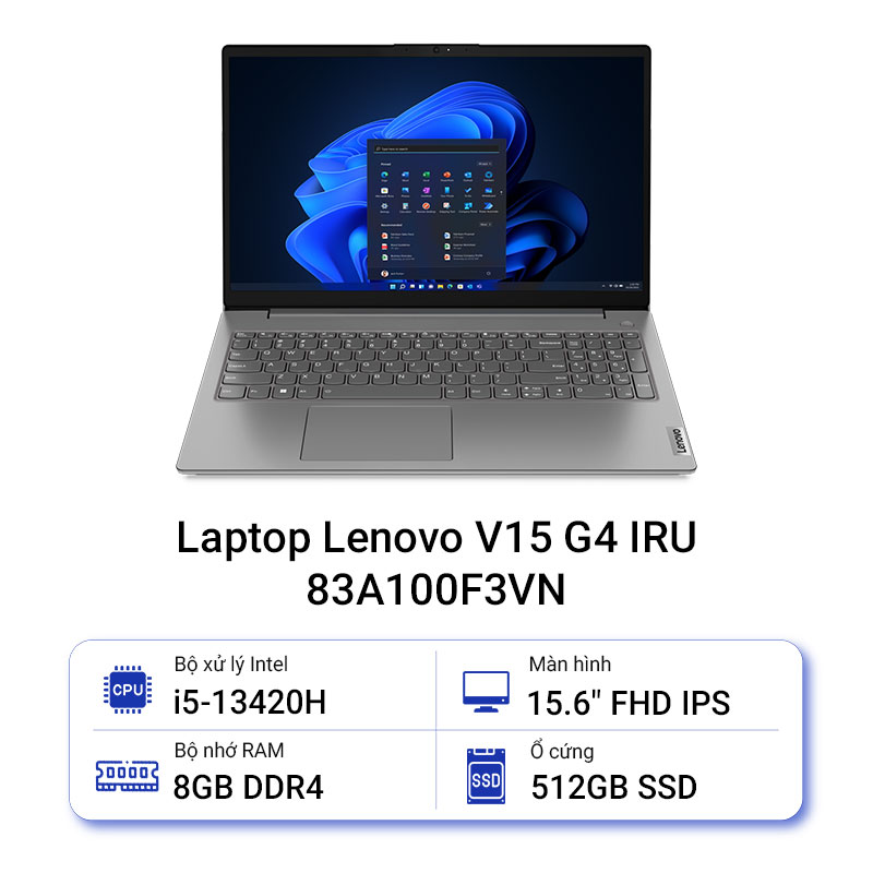 Laptop Lenovo V15 G4 IRU 83A100F3VN