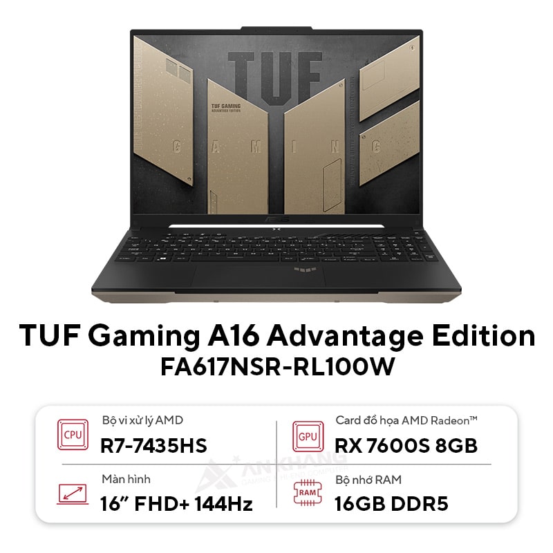 Laptop Asus TUF Gaming A16 Advantage Edition FA617NSR-RL100W