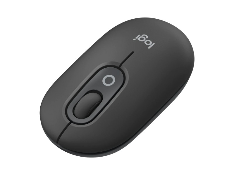 Chuột không dây Logitech POP Emoji Bluetooth màu đen than chì (910-007401)