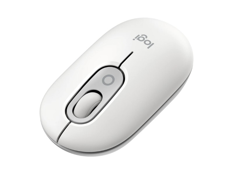 Chuột không dây Emoji Logitech POP Mouse Bluetooth màu trắng (OFF-WHITE)