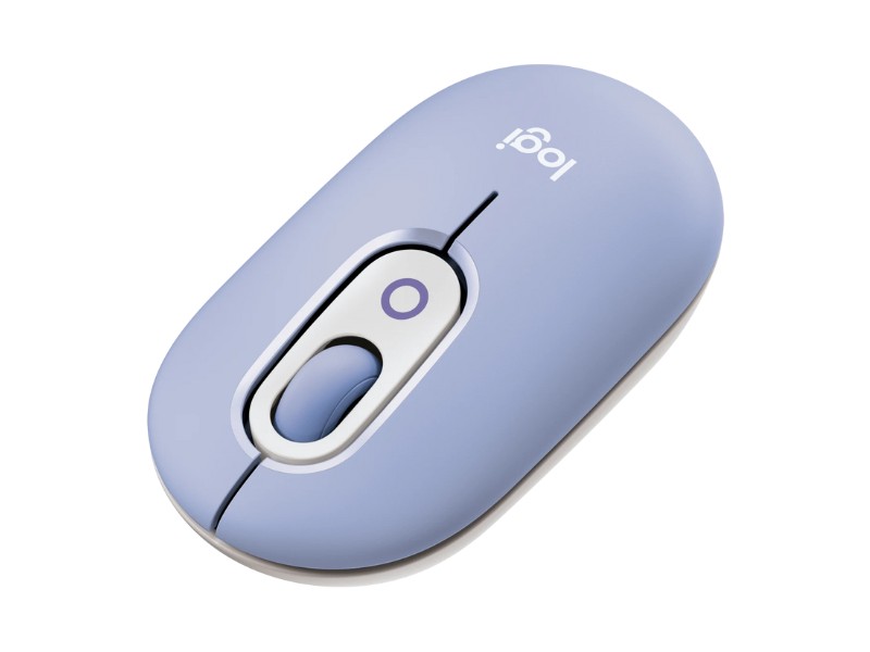 Chuột không dây Emoji Logitech POP Mouse Bluetooth màu tím (LILAC)
