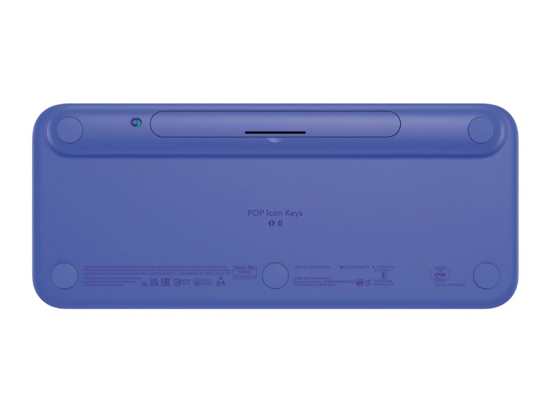 Bàn phím không dây Logitech POP ICON Keys màu tím (LILAC)