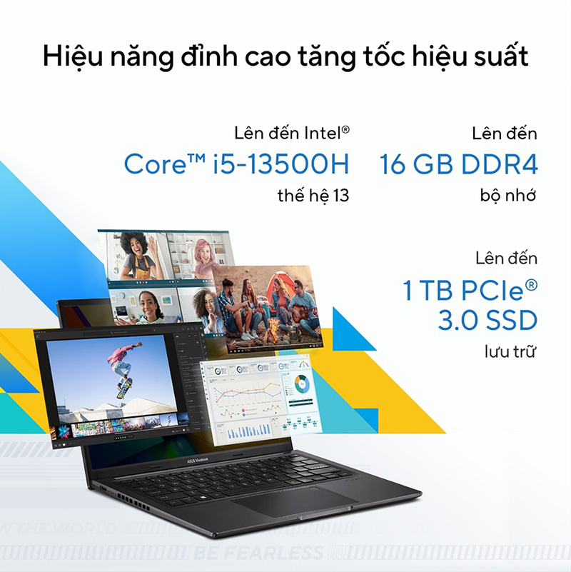 Laptop Asus Vivobook 14 OLED A1405VA-KM095W i5-13500H