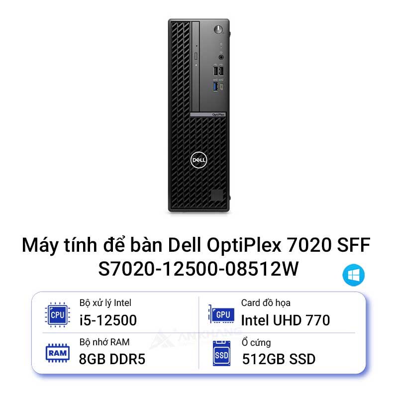 Máy tính để bàn Dell OptiPlex 7020 SFF S7020-12500-08512W