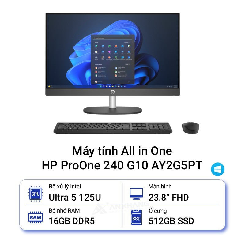 Máy tính All in One HP ProOne 240 G10 AY2G5PT