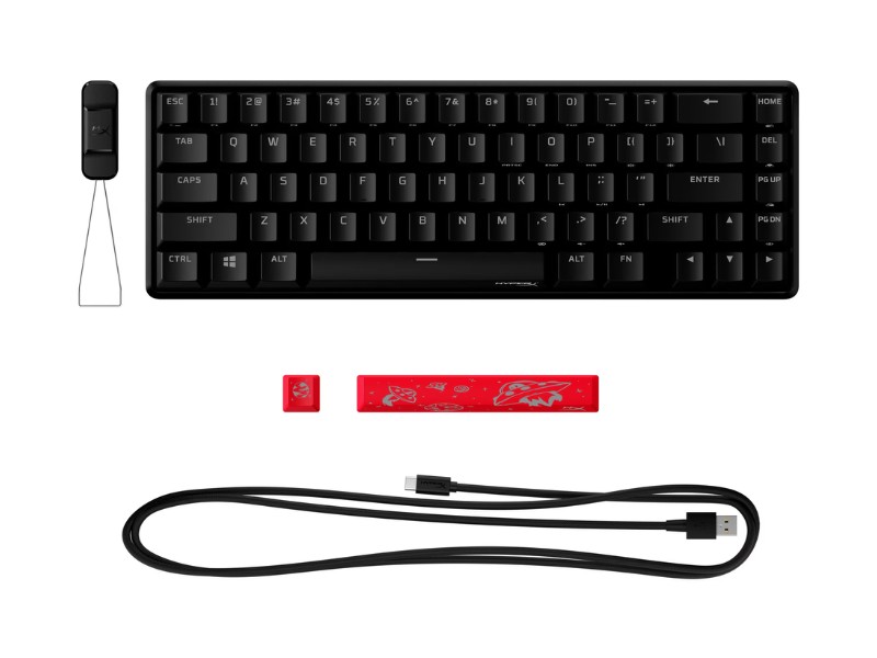 Bàn phím cơ gaming HyperX Alloy Origins 65% Red Switch 4P5D6AA#ABA