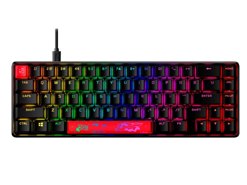 Bàn phím cơ gaming HyperX Alloy Origins 65% Red Switch 4P5D6AA#ABA