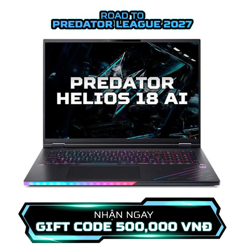 Laptop Acer Gaming Predator Helios 18 AI PH18-73-98AQ NH.QVWSV.001