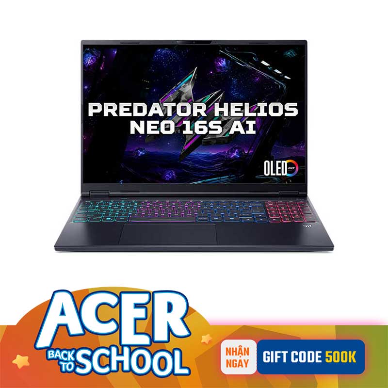 Laptop Acer Gaming Predator Helios Neo 16S AI PHN16S-71-95MS NH.QX7SV.002