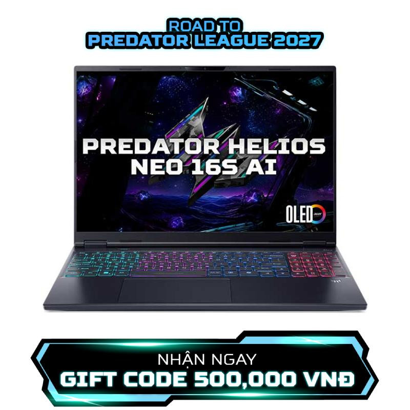 Laptop Acer Gaming Predator Helios Neo 16S AI PHN16S-71-95MS NH.QX7SV.002