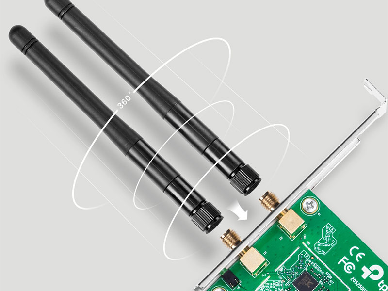 Bộ Chuyển Đổi Không Dây TP-Link TL-WN881ND PCI Express Chuẩn N Tốc Độ 300Mbps