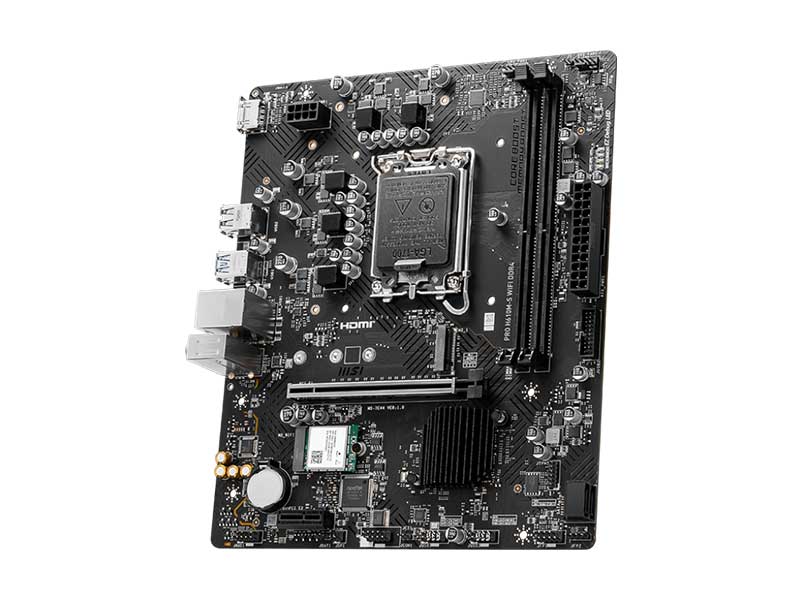 Mainboard MSI PRO H610M-S WIFI DDR4 (Intel H610/LGA1700/mATX)