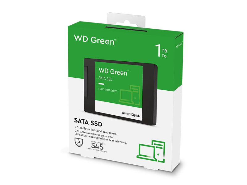Ổ cứng SSD Western Digital Green 1TB 2.5inch Sata 3 WDS100T3G0A