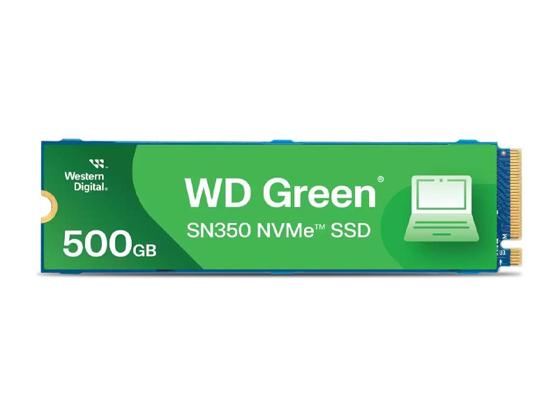 Ổ cứng SSD Western Digital Green SN350 500GB PCIe Gen3x4 WDS500G2G0C