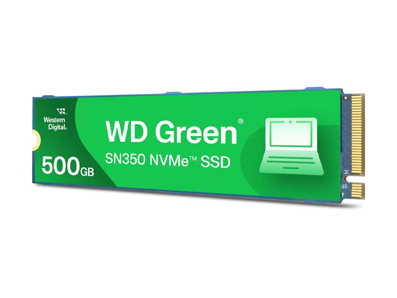 Ổ cứng SSD Western Digital Green SN350 500GB PCIe Gen3x4 WDS500G2G0C