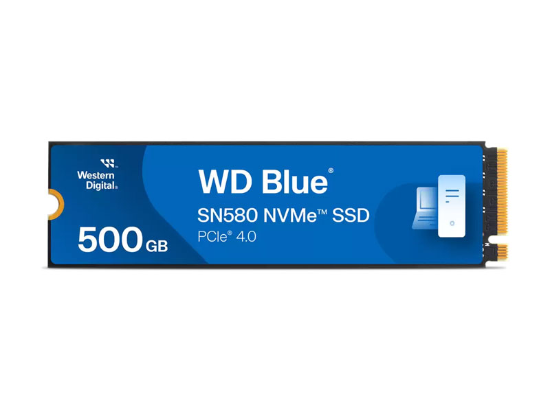Ổ cứng SSD Western Digital Blue SN580 500GB PCIe Gen4 WDS500G3B0E