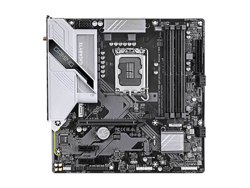 Mainboard Gigabyte B760M GAMING PLUS WIFI DDR4 - MÀU TRẮNG