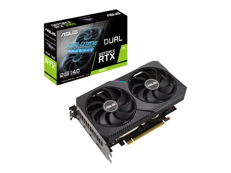 VGA Asus Dual GeForce RTX 3060 V2 DUAL-RTX3060-12G-V2