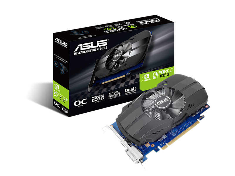 VGA Asus Phoenix GeForce GT 1030 OC edition 2GB GDDR5 PH-GT1030-O2G