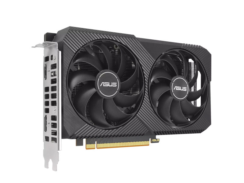 VGA Asus Dual Radeon RX 6500 XT V2 OC Edition 4GB GDDR6 DUAL-RX6500XT-O4G-V2