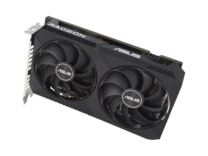 VGA Asus Dual Radeon RX 6500 XT V2 OC Edition 4GB GDDR6 DUAL-RX6500XT-O4G-V2