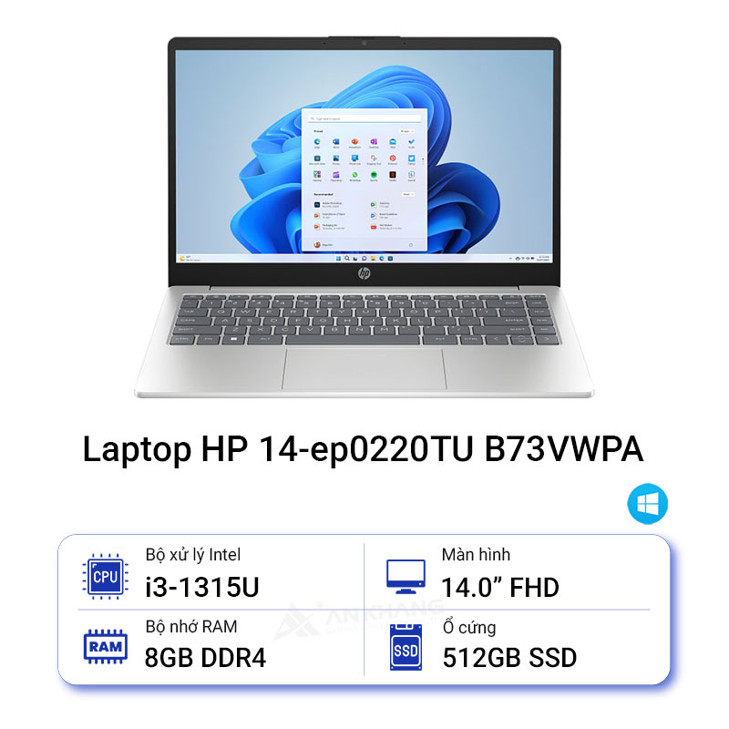 Laptop HP 14-ep0220TU B73VWPA