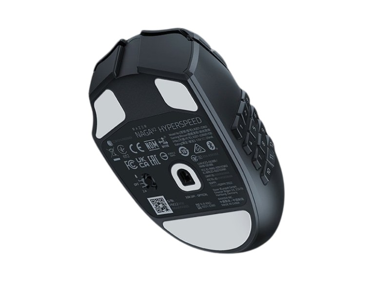 Chuột gaming Razer Naga V2 HyperSpeed RZ01-03600100-R3A1