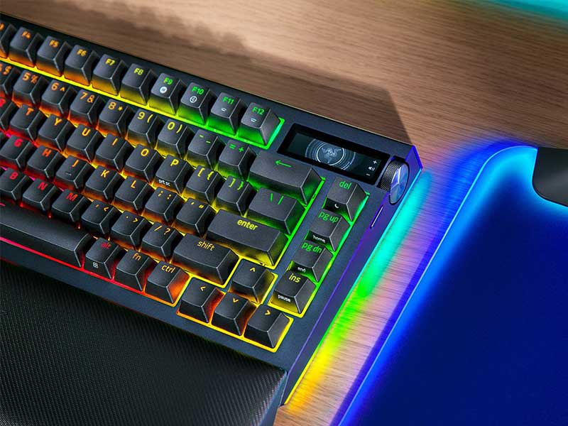 Bàn phím gaming Razer BlackWidow V4 Pro 75% RZ03-05130100-R3M1