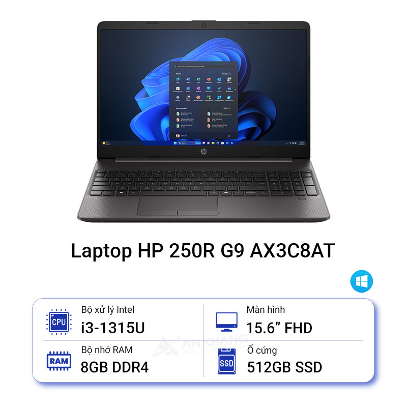 Laptop HP 250R G9 AX3C8AT
