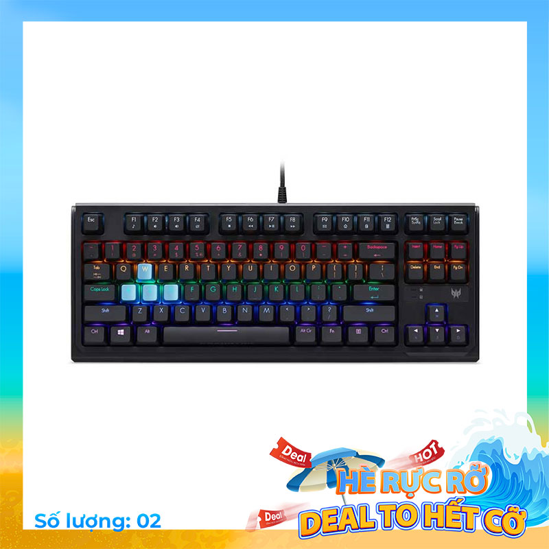 Bàn phím cơ gaming Acer Predator Aethon 301 TKL USB GP.KBD11.01G
