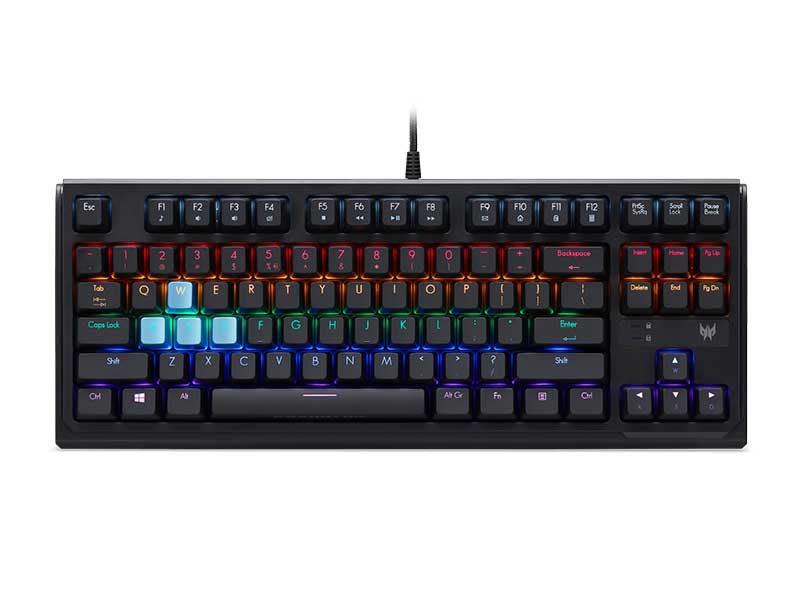 Bàn phím cơ gaming Acer Predator Aethon 301 TKL USB GP.KBD11.01G