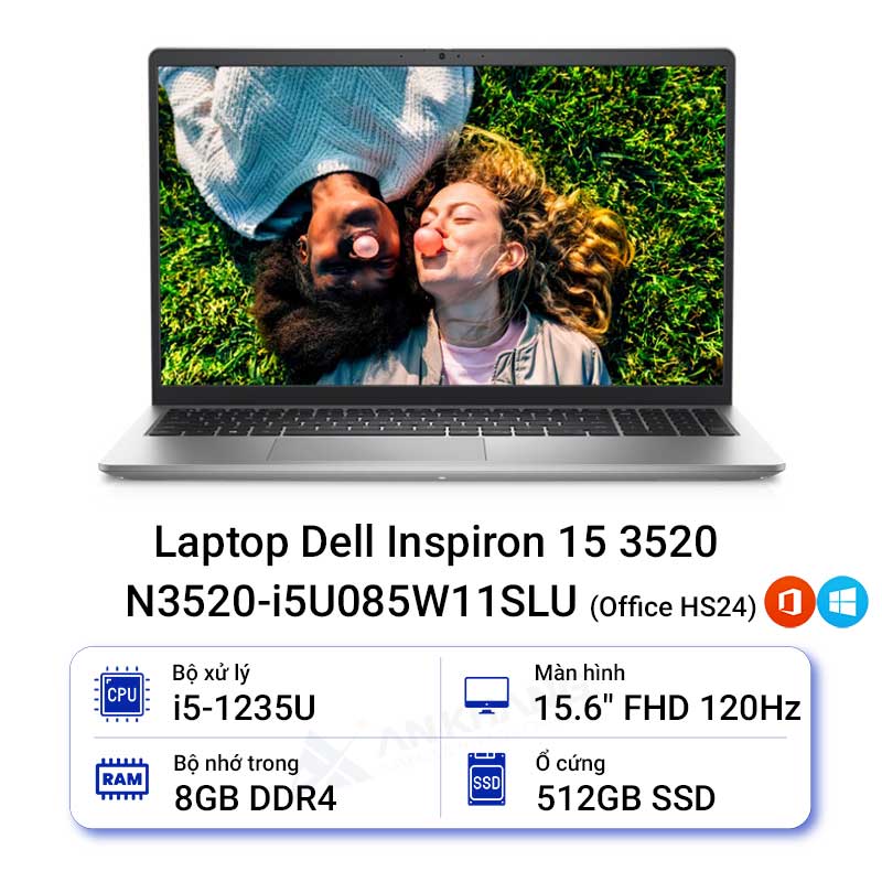 Laptop Dell Inspiron 15 3520 N3520-i5U085W11SLU (Office HS24)