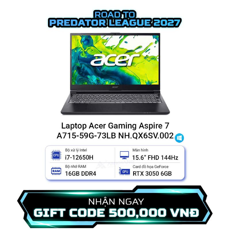 Laptop Acer Gaming Aspire 7 A715-59G-73LB NH.QX6SV.002