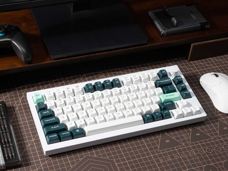 Bàn phím không dây Keychron Q1H-P1 Q1 HE Nebula Switch Knob Version