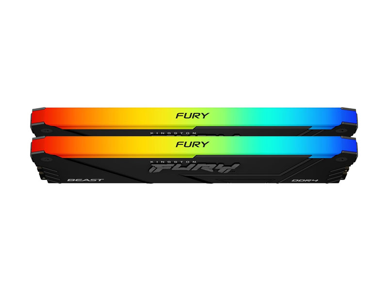 Ram PC Kingston FURY 64GB DDR4 3200MHz CL16 RGB KF432C16BB2AK2/64 (2x32GB)