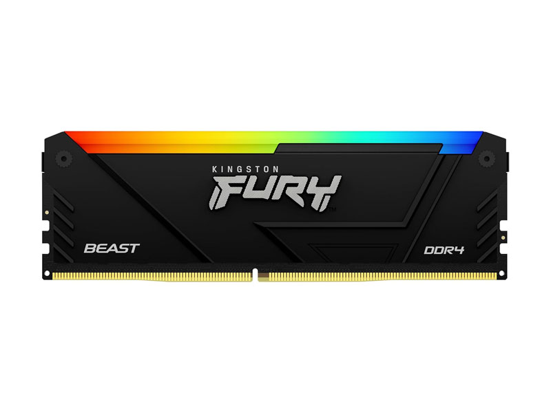 Ram PC Kingston FURY 8GB DDR4 3200MHz CL16 RGB KF432C16BB2A/8