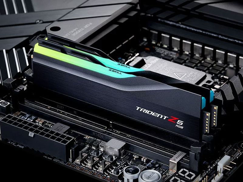 Ram PC Gskill Trident Z5 RGB 32GB DDR5 6000MHz F5-6000J3636F16GX2-TZ5RK (2x16GB)