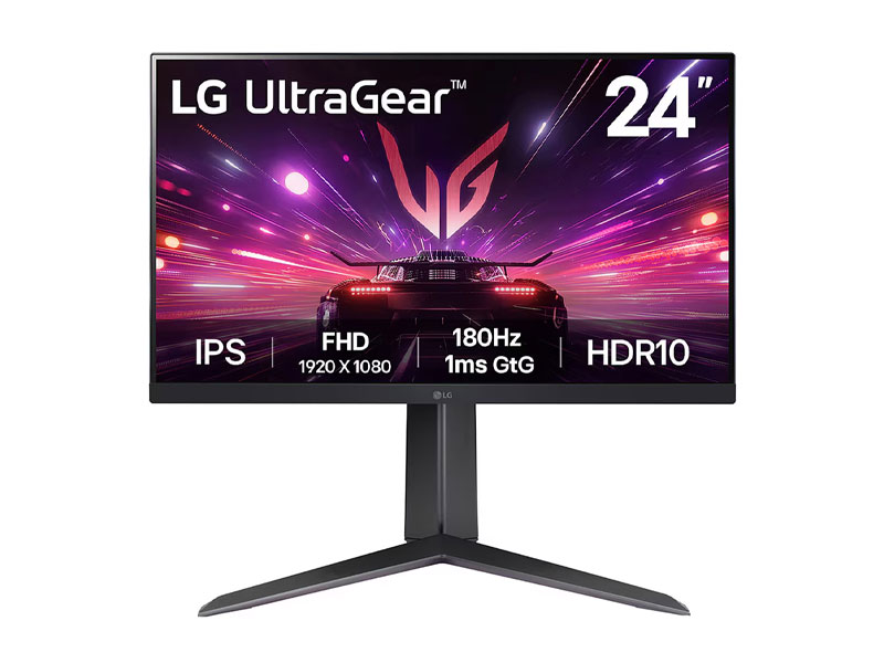 Màn hình Gaming LG UltraGear 24GS65F-B (23.8inch - IPS - FHD - 180Hz - 1ms)