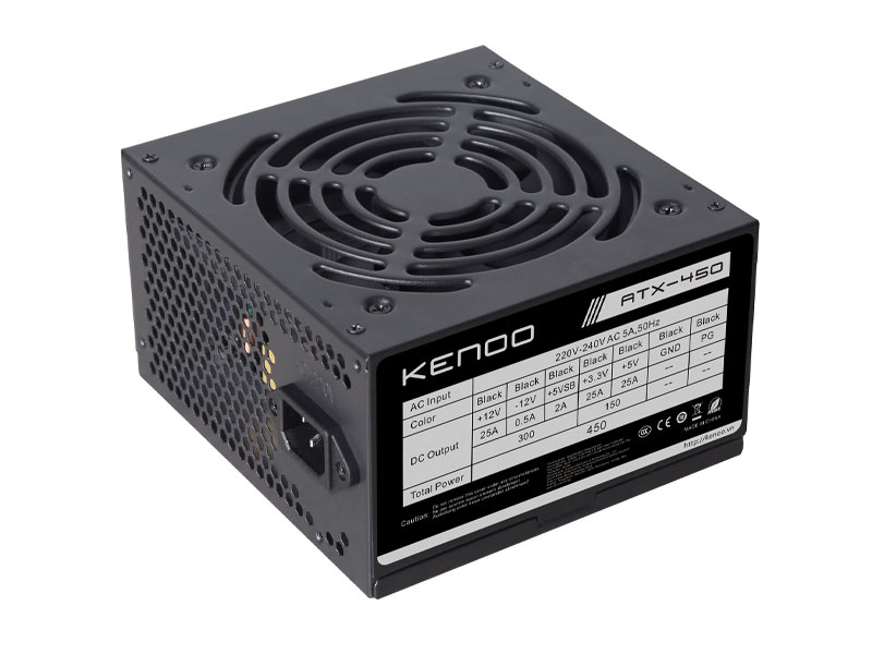 Nguồn máy tính KENOO ATX-450 450W fan 12