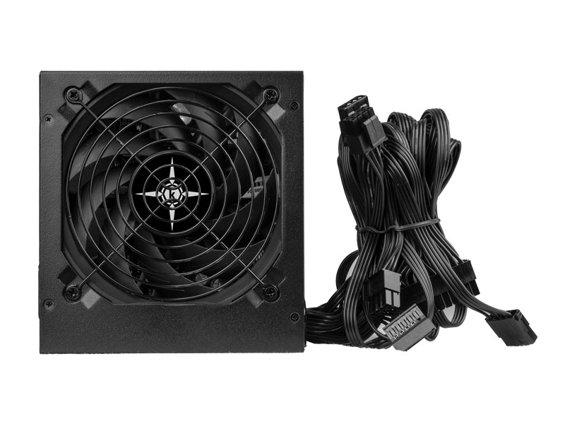 Nguồn máy tính KENOO ESPORT E450 450W Fan 12 - màu đen - cáp dẹt