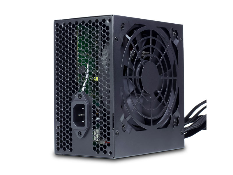 Nguồn máy tính KENOO ESPORT E350 350W Fan 12 - Màu Đen - Cáp dẹt