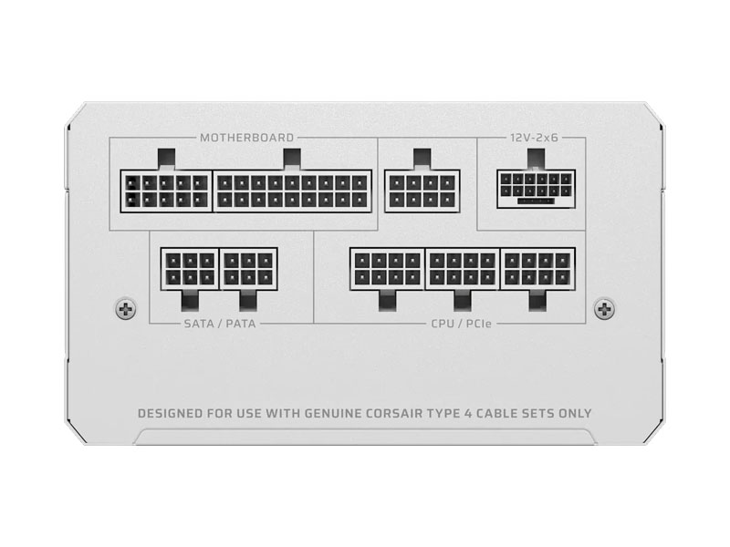 Nguồn máy tính Corsair RM1000e White Cybenetics Gold Full Modul CP-9020294-NA