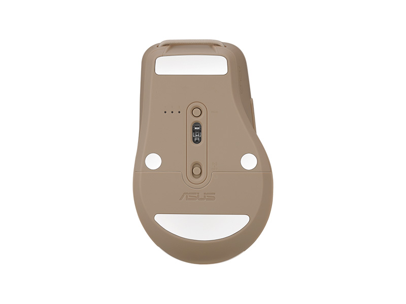 Chuột không dây bluetooth ASUS SmartO Mouse MD200 Silent Plus (Nâu Nhạt)
