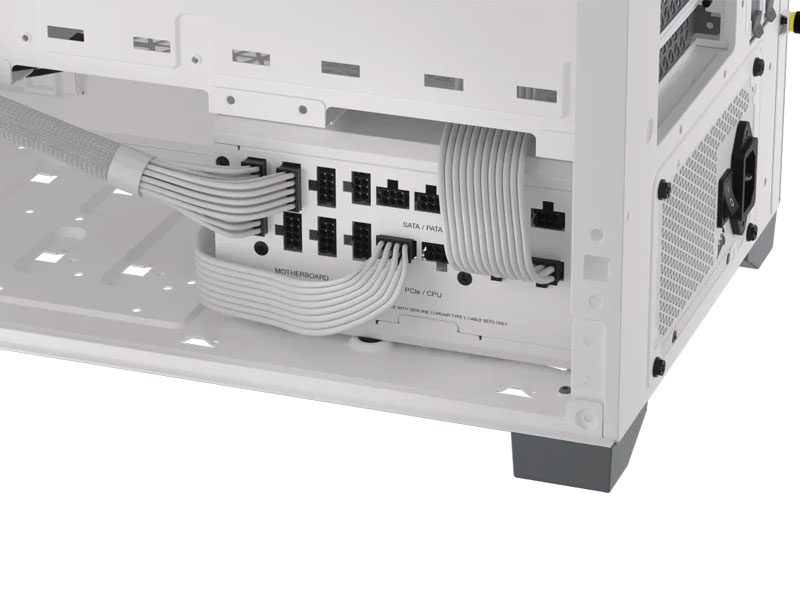 Nguồn máy tính Corsair RM1200x Shift White 80 Plus Gold Full Modul CP-9020276-NA
