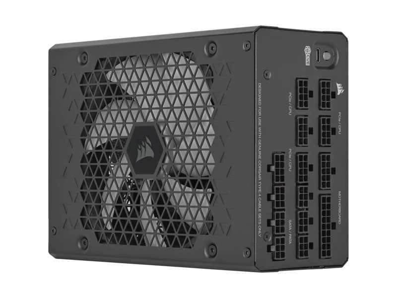 Nguồn máy tính Corsair HX1200i 2023 80 Plus Platinum Full Modul CP-9020281-NA
