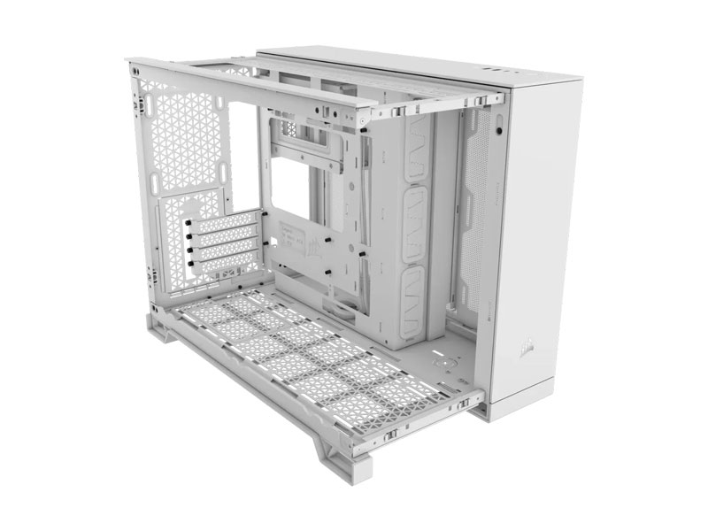 Vỏ case Corsair 2500X Tempered Glass Mid-Tower White CC-9011266-WW