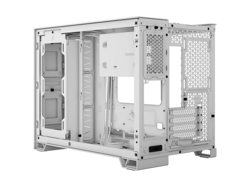 Vỏ case Corsair 2500X Tempered Glass Mid-Tower White CC-9011266-WW
